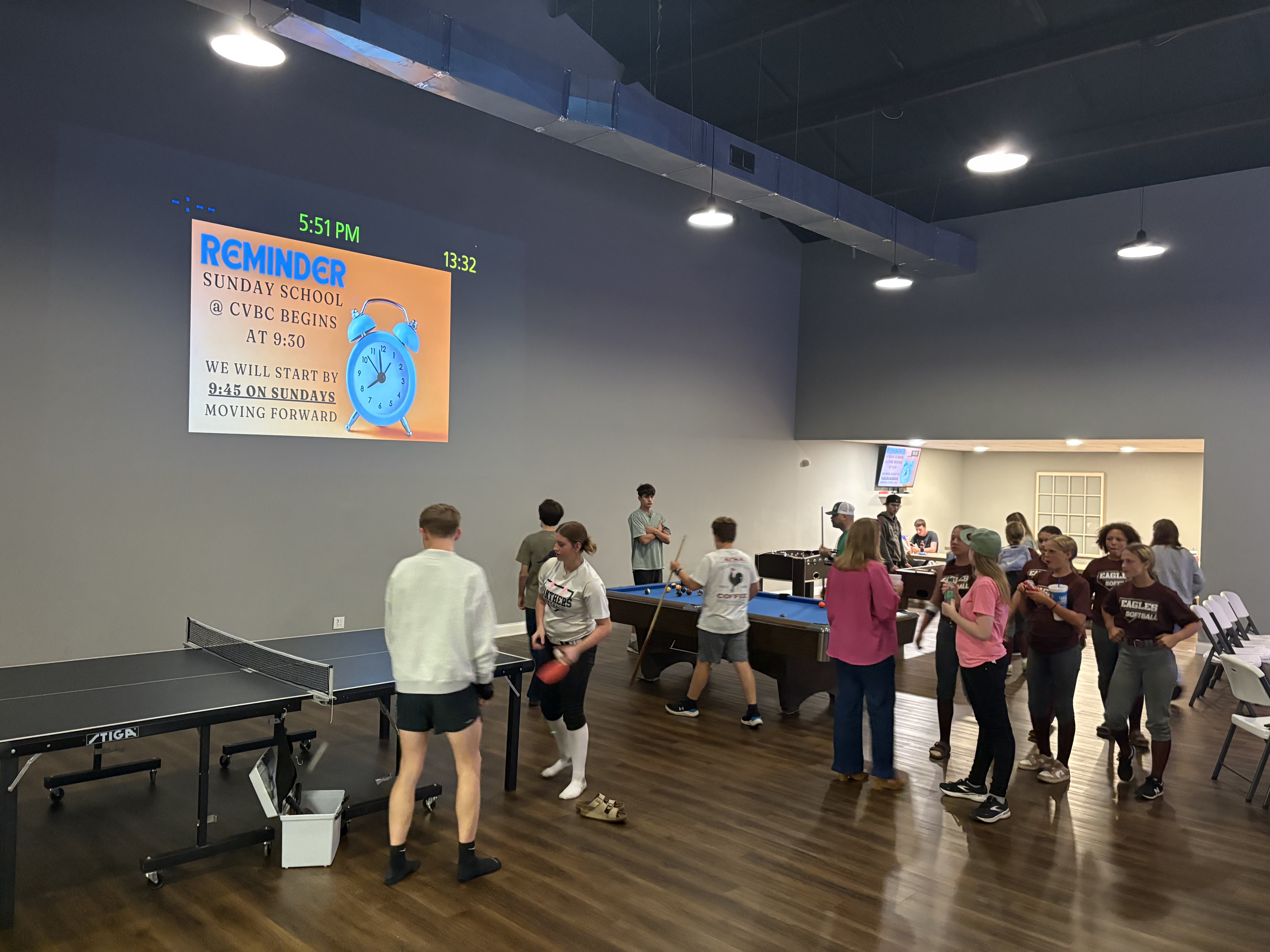 Students building friendships