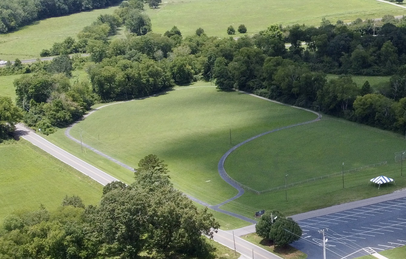 Community walking track at Chattanooga Valley Baptist Church